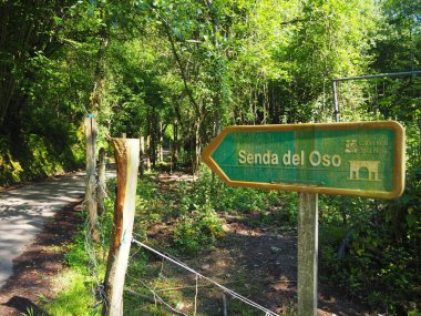 The Senda del Oso is a greenway in Asturias. Spain.