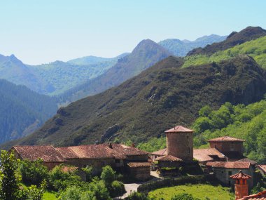 Bandujo, Asturian municipality in the mountains. Spain.