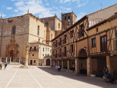 Pearanda de Duero, a municipality with its own castle in the province of Burgos. Spain.