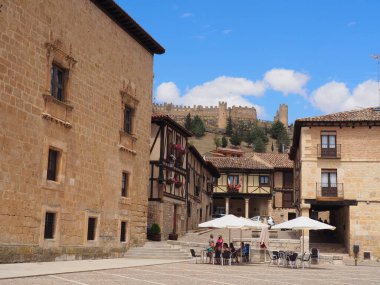 Pearanda de Duero, a municipality with its own castle in the province of Burgos. Spain.