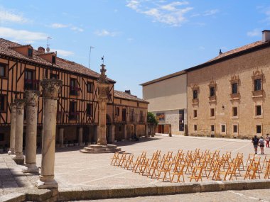 Pearanda de Duero, a municipality with its own castle in the province of Burgos. Spain.