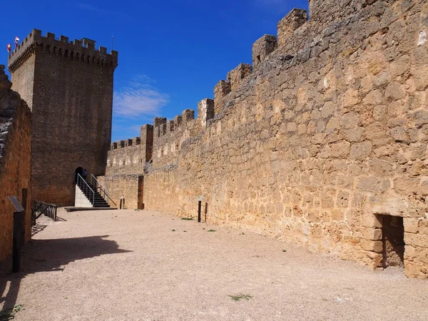 Pearanda Duero Municipality Its Own Castle Province Burgos Spain — Zdjęcie stockowe