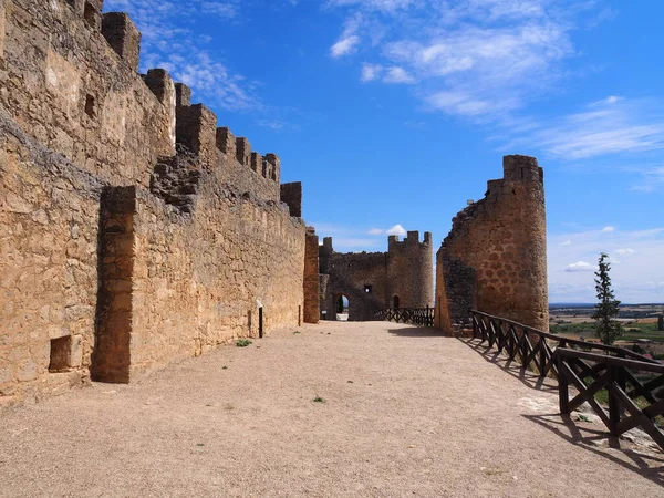 Pearanda Duero Municipality Its Own Castle Province Burgos Spain — Zdjęcie stockowe