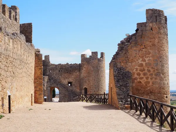 Pearanda Duero Municipality Its Own Castle Province Burgos Spain — стокове фото