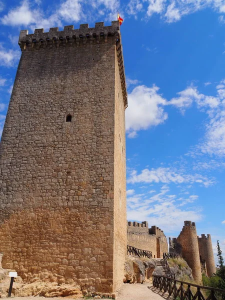 Pearanda Duero Municipality Its Own Castle Province Burgos Spain — стокове фото