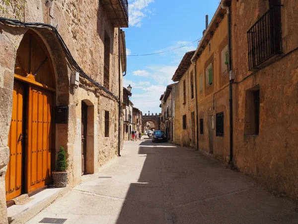 Pearanda Duero Kommun Med Eget Slott Provinsen Burgos Spanien — Stockfoto