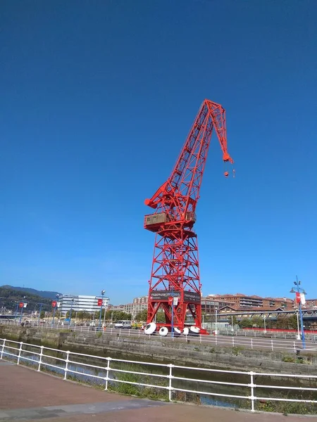 Musée Maritime Bilbao Situé Dans Les Anciens Chantiers Navals Euskalduna — Photo