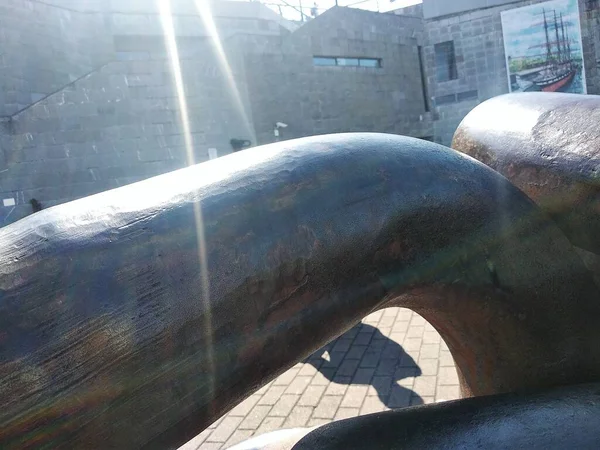 Musée Maritime Bilbao Situé Dans Les Anciens Chantiers Navals Euskalduna — Photo