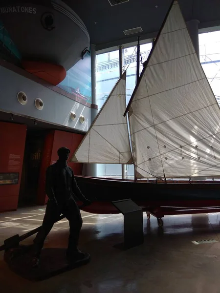 Bilbao Maritime Museum Gelegen Oude Euskalduna Scheepswerven Spanje — Stockfoto