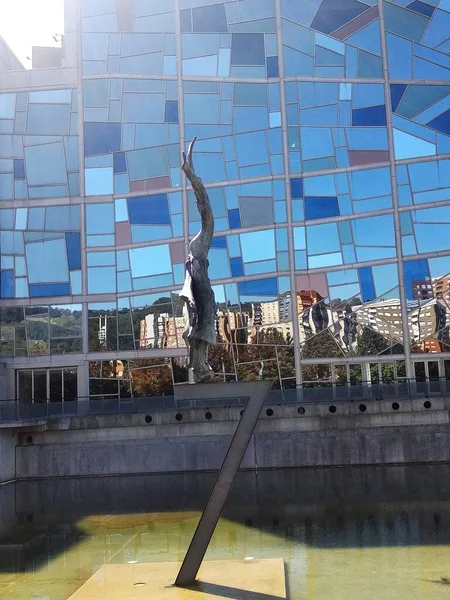 Bilbao Visita Sus Parques Torre Iberdrola España — Foto de Stock