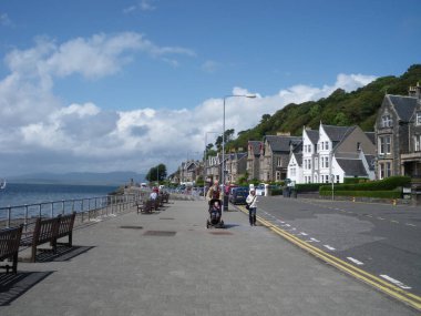 Oban, Inner Hebrides 'e giriş kapısı olarak bilinen bir İskoç kasabası. İskoçya.