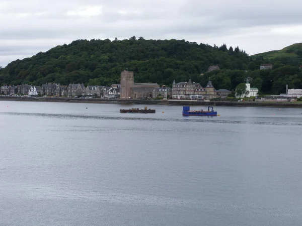 Oban Eine Schottische Stadt Die Als Tor Den Inneren Hebriden — Stockfoto