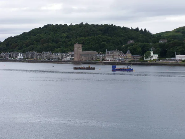 Oban, Inner Hebrides 'e giriş kapısı olarak bilinen bir İskoç kasabası. İskoçya.