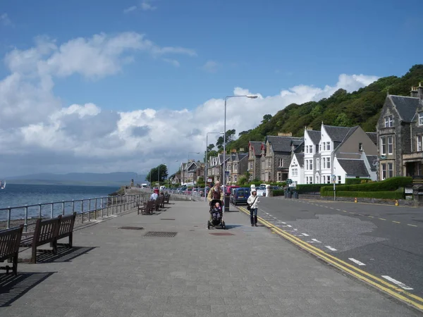 Oban Eine Schottische Stadt Die Als Tor Den Inneren Hebriden — Stockfoto