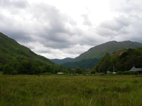ハリー ポッターの映画が撮影されたスコットランドの風景 スコットランド — ストック写真