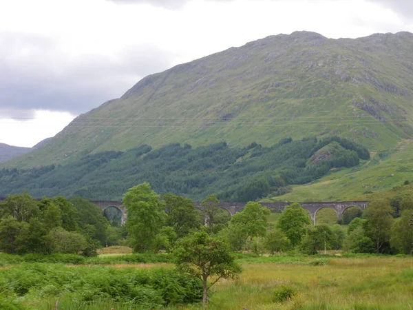 ハリー ポッターの映画が撮影されたスコットランドの風景 スコットランド — ストック写真