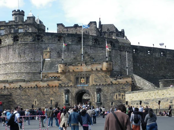 Εδιμβούργο Πρωτεύουσα Της Σκωτίας Μια Όμορφη Μεσαιωνική Πόλη — Φωτογραφία Αρχείου