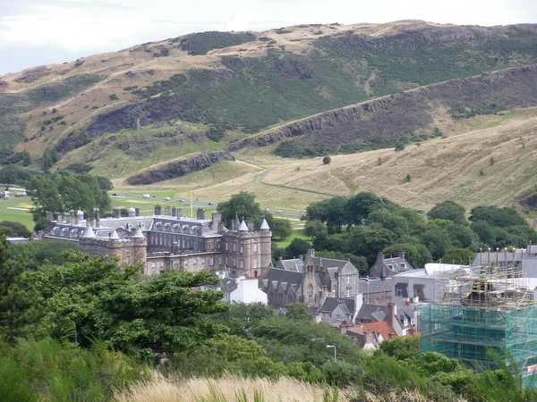 Edinburgh Hauptstadt Schottlands Mit Einer Wunderschönen Mittelalterlichen Stadt — Stockfoto