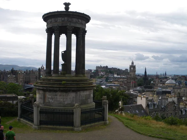 Εδιμβούργο Πρωτεύουσα Της Σκωτίας Μια Όμορφη Μεσαιωνική Πόλη — Φωτογραφία Αρχείου