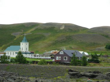 Myvatn Gölü, İzlanda 'nın kuzeyindeki volkanik göl..