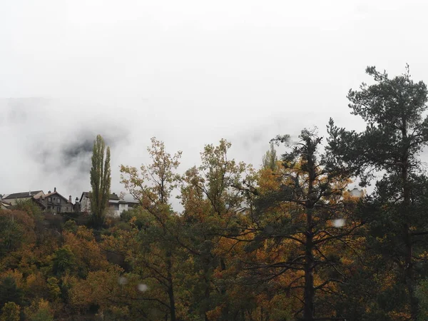 Autumn Mountains Huesca — Stockfoto