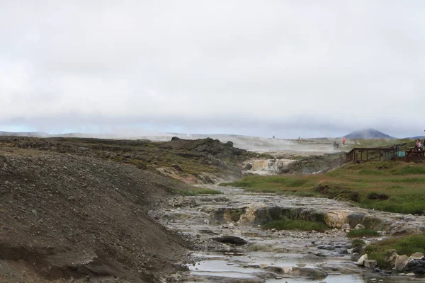 Hveravellir Geothermal Area Middle Route Iceland — Stock Photo, Image