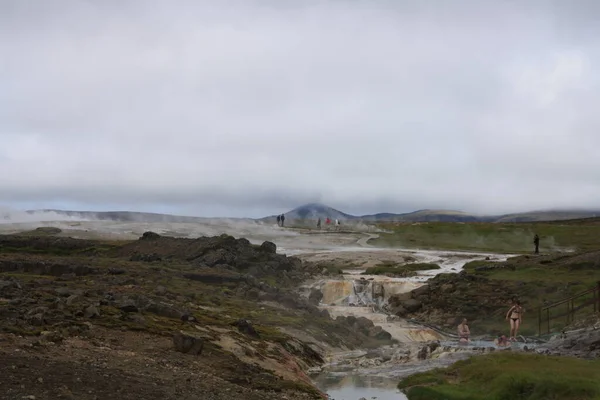 Hveravellir Geothermal Area Middle Route Iceland — Stock Photo, Image