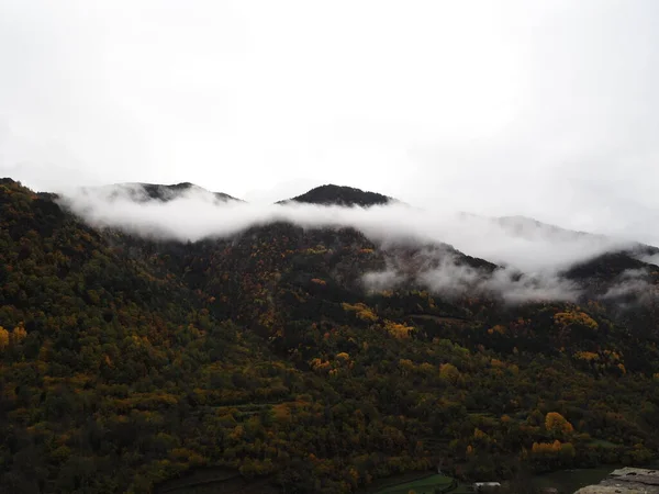 Torla, mountain town located in Ordesa. Spain.