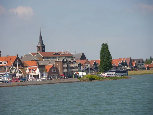 Fuga Marken Tranquillità Tra Canali Paesi Bassi — Foto Stock