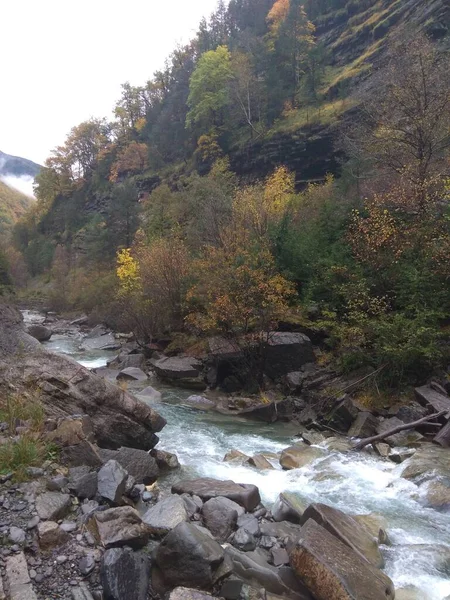 Sorrosal Waterfall Broto Ordesa Area Huesca — Stock Photo, Image