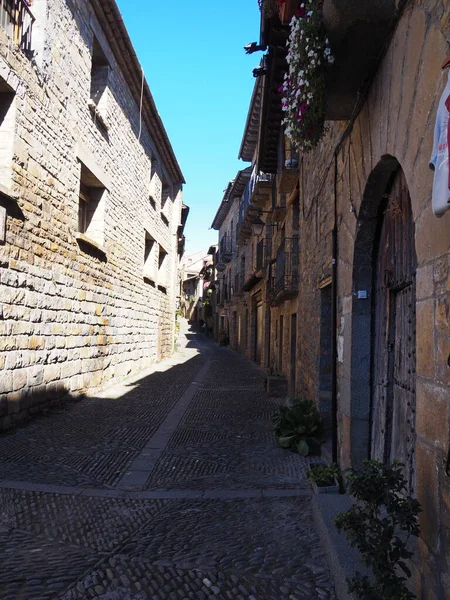 Ainsa Spanish Town Province Huesca — Stok fotoğraf