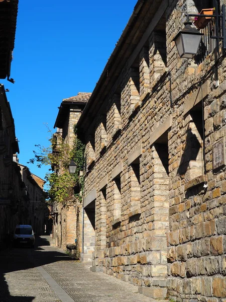 Ainsa Spanish Town Province Huesca — Stockfoto