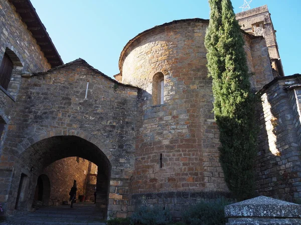 Ainsa Spaanse Stad Provincie Huesca — Stockfoto