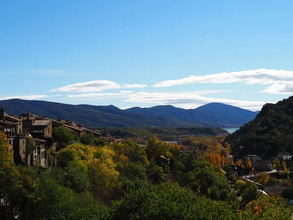 Ainsa, a town in the province of Huesca. Spain.