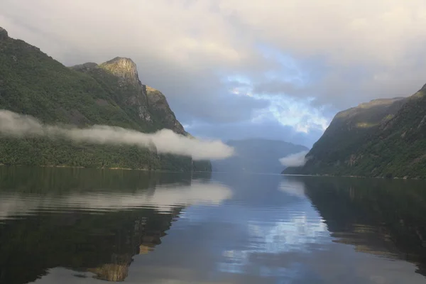 Dirdal Norwegische Gemeinde Fjord — Stockfoto