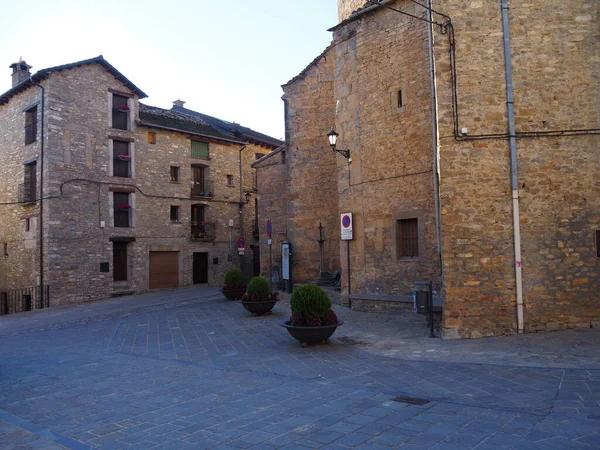 Boltana, a town in the north of the province of Huesca. Spain.