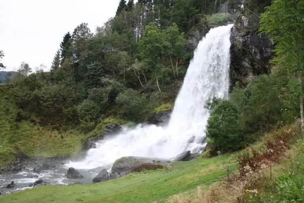 Norway Landscapes Waterfalls Churches —  Fotos de Stock
