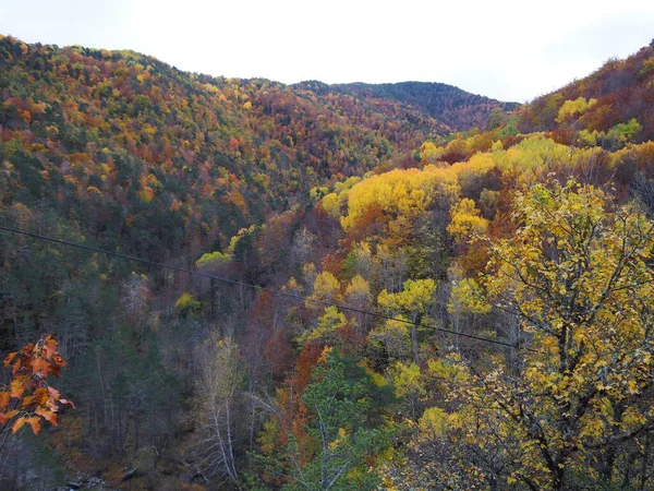 Autumn Mountains Huesca Ordesa Spain — Stockfoto