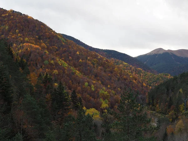 Autumn in the mountains of Huesca, near Ordesa. Spain.