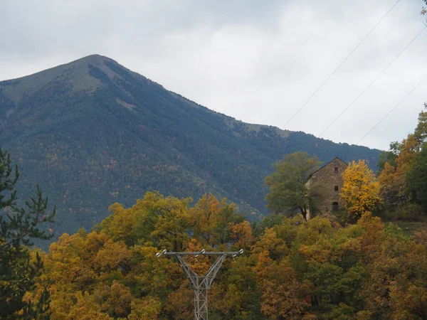 Autumn in the mountains of Huesca, near Ordesa. Spain.