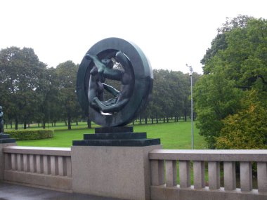 Oslo, capital of Norway, on the shores of the fjord.