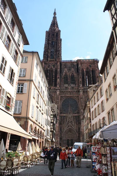 Strasbourg City Northern France Bordering Germany — Stock Photo, Image
