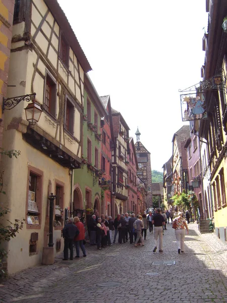 Riquewihr French Town Located Alsace Area — Φωτογραφία Αρχείου