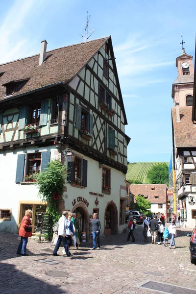 Riquewihr French Town Located Alsace Area — Stockfoto