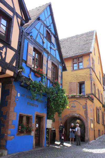 Riquewihr French Town Located Alsace Area — Stockfoto