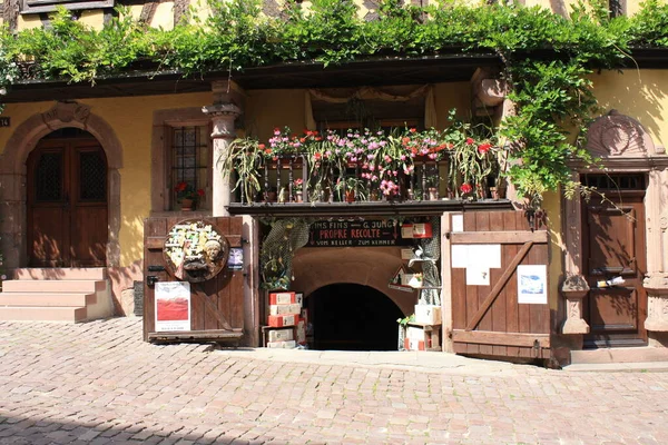 Riquewihr French Town Located Alsace Area — Stockfoto