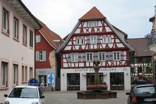 Zell Harmersbach Small Town Germany Its Beautiful Old Town — Stock Photo, Image