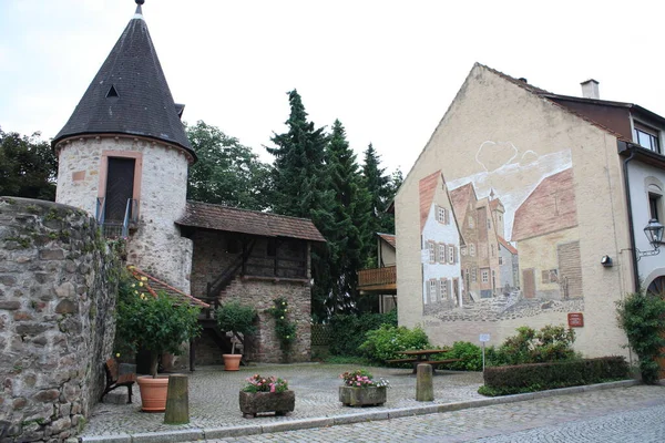 Zell Harmersbach Small Town Germany Its Beautiful Old Town —  Fotos de Stock