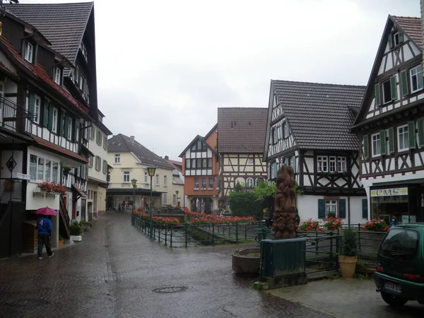 Oppenau Liten Stad Schwarzwald Tyskland — Stockfoto