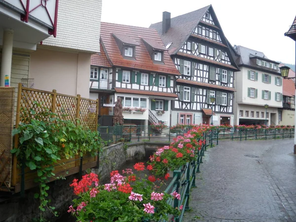 Oppenau Small Town Black Forest Germany — Stock Photo, Image